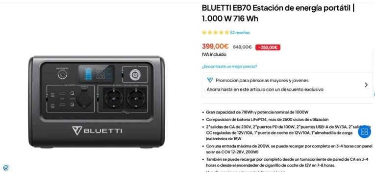 30/04  Pr�ctica BLUETTI para los apagones